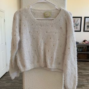 Fuzzy sweater